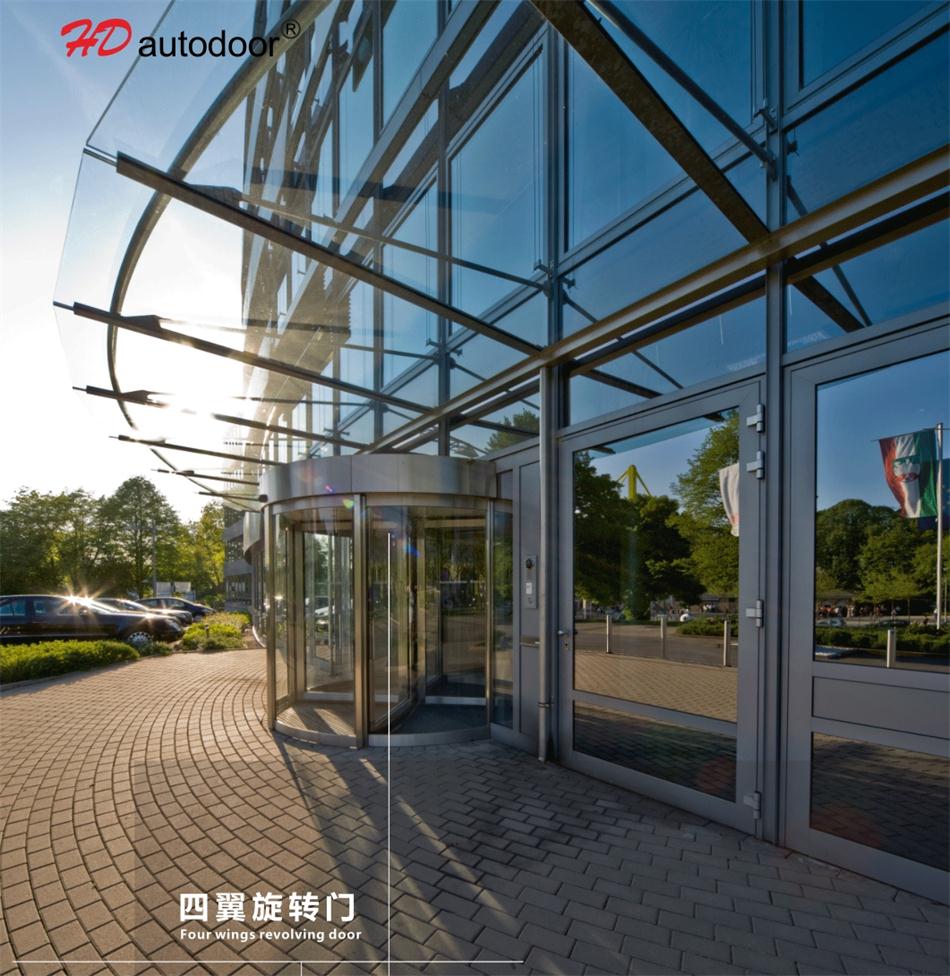 兩翼、三翼、四翼旋轉(zhuǎn)門：青島恒達自動門(圖5)